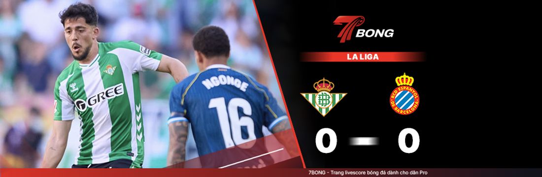 7BONG highlight: Real Betis VS Espanyol [04-04-26] • Spanish La Liga