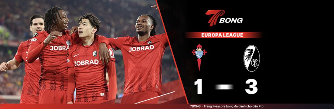 7BONG highlight: Celta Vigo VS Freiburg [16-04-26] • UEFA Europa League
