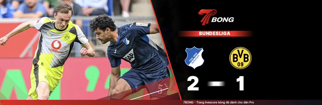 7BONG highlight: Hoffenheim VS Dortmund [18-04-26] • Bundesliga