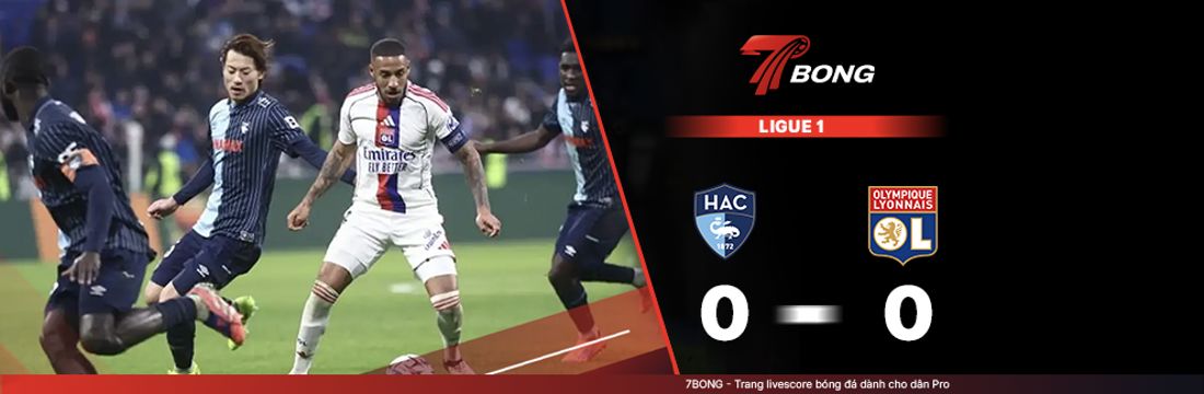 7BONG highlight: Le Havre VS Lyon [15-03-26] • French Ligue 1