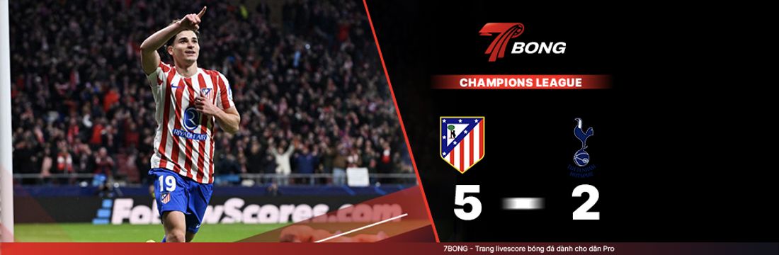7BONG highlight: Atletico Madrid VS Tottenham [11-03-26] • UEFA Champions League