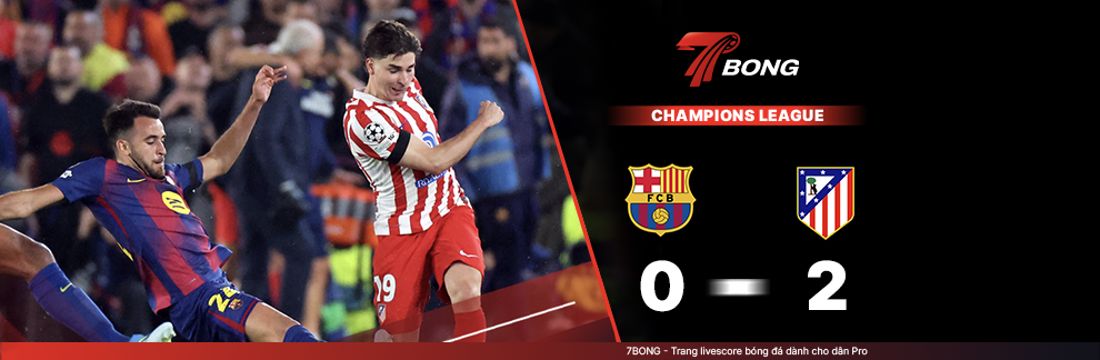 7BONG highlight: Barcelona VS Atletico Madrid [09-04-26] • UEFA Champions League