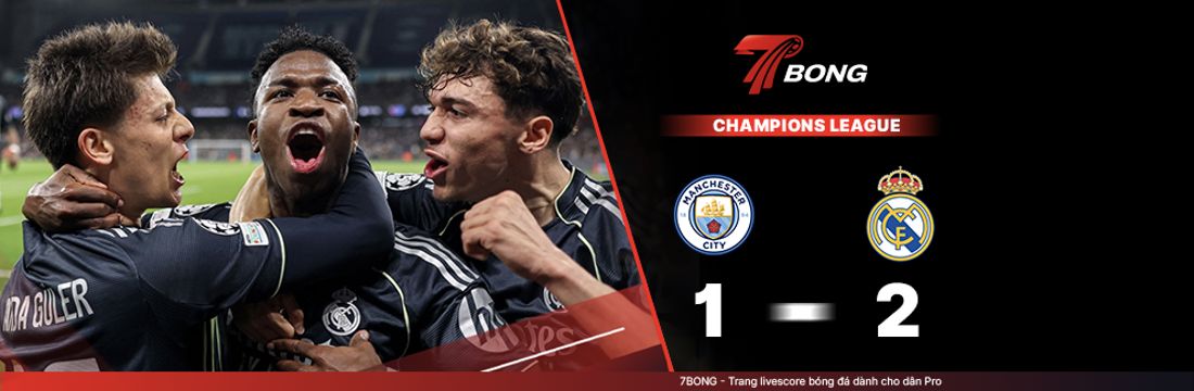 7BONG highlight: Man City VS Real Madrid [18-03-26] • UEFA Champions League