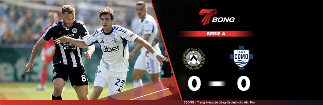 7BONG highlight: Udinese VS Como [06-04-26] • Italian Serie A