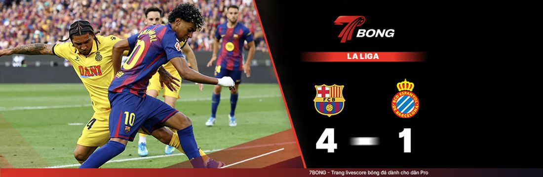 7BONG highlight: Barcelona VS Espanyol [11-04-26] • Spanish La Liga