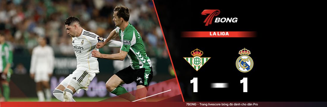 7BONG highlight: Real Betis VS Real Madrid [25-04-26] • Spanish La Liga