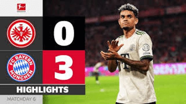 Video highlight: Eintracht Frankfurt VS Bayern Munich [04-10-25] • German Bundesliga