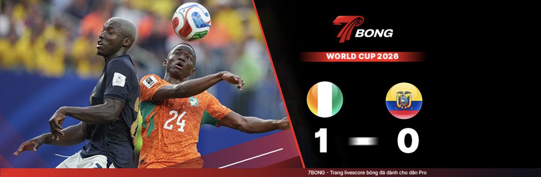 7BONG highlight: Bờ Biển Ngà VS Ecuador [15-06-26] • FIFA World Cup