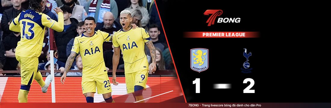 7BONG highlight: Aston Villa VS Tottenham [04-05-26] • English Premier League