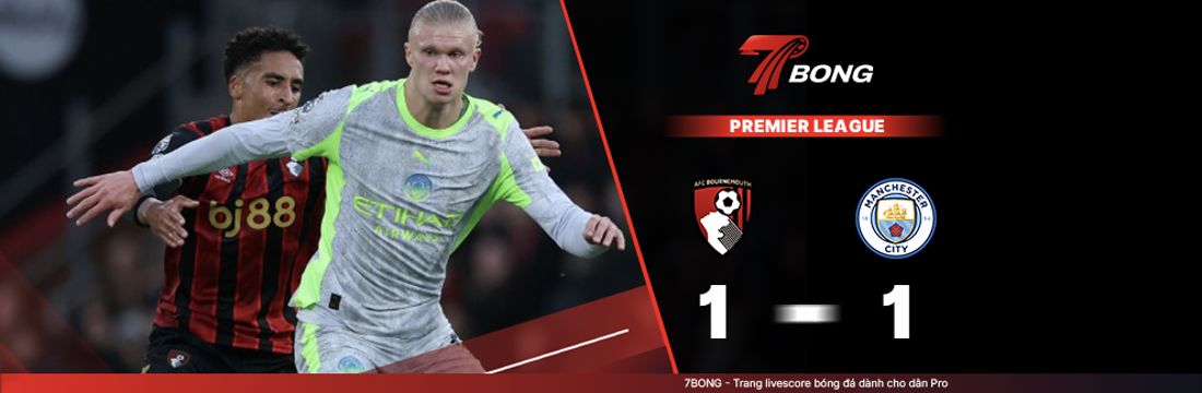 7BONG highlight: Bournemouth VS Man City [20-05-26] • English Premier League