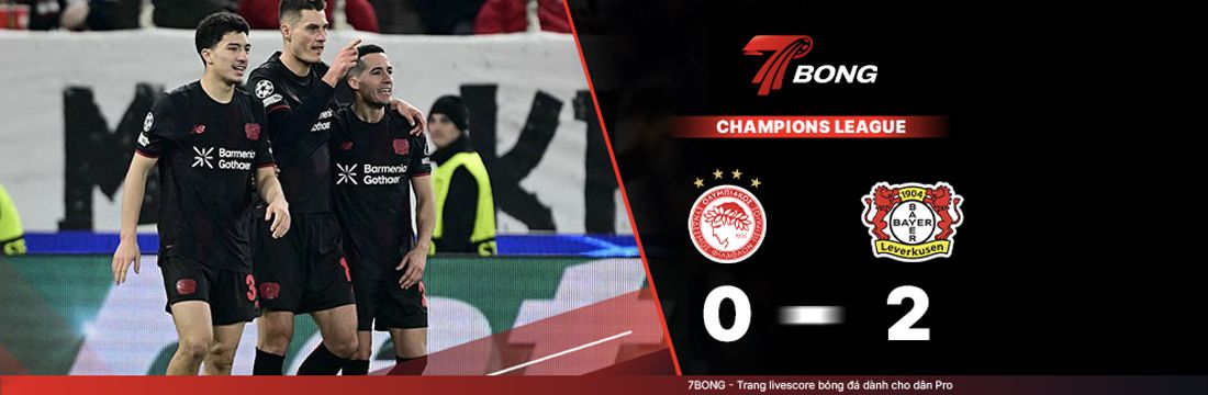 7BONG highlight: Olympiakos VS Leverkusen [19-02-26] • UEFA Champions League