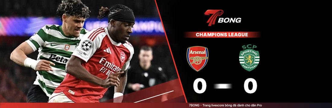 7BONG highlight: Arsenal VS Sporting CP [16-04-26] • UEFA Champions League