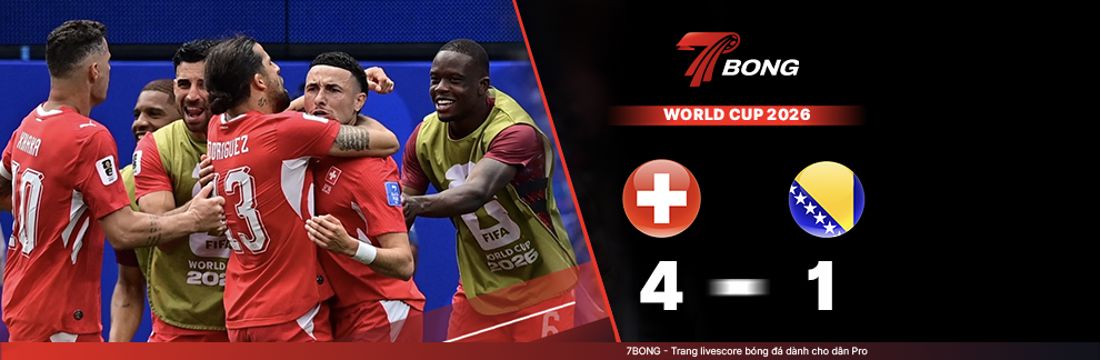 7BONG highlight: Thụy Sỹ VS Bosnia [19-06-26] • FIFA World Cup 