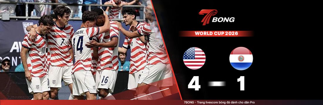7BONG highlight: USA VS Paraguay [13-06-26] • FIFA World Cup