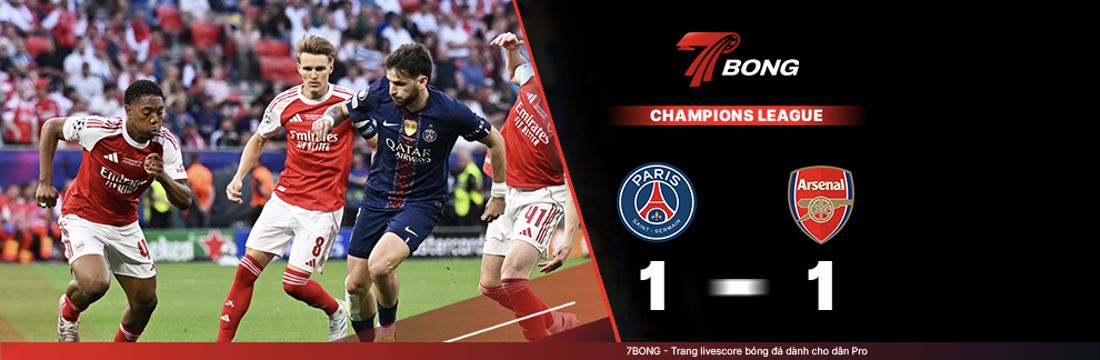 7BONG highlight: PSG VS Arsenal [25-05-26] • UEFA Champions League