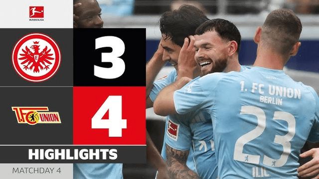 Video highlight: Eintracht Frankfurt VS Union Berlin [21-09-25] • German Bundesliga