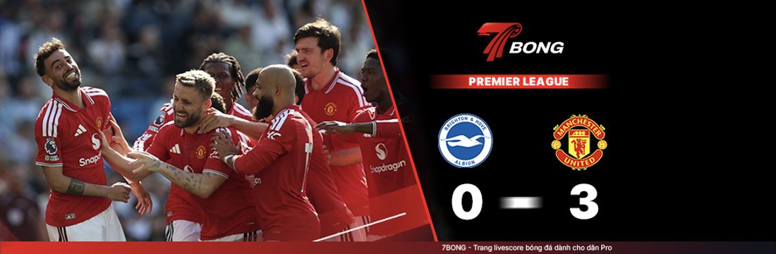 7BONG highlight: Brighton VS Man Utd [24-05-26] • English Premier League
