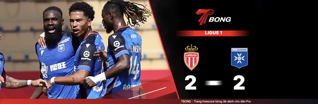 7BONG highlight: Monaco VS Auxerre [19-04-26] • French Ligue 1