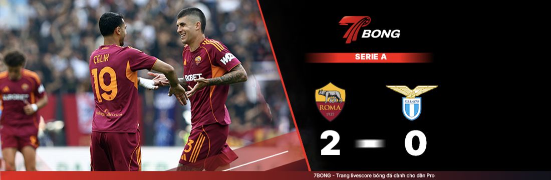7BONG highlight: AS Roma VS Lazio [17-05-26] • Italian Serie A