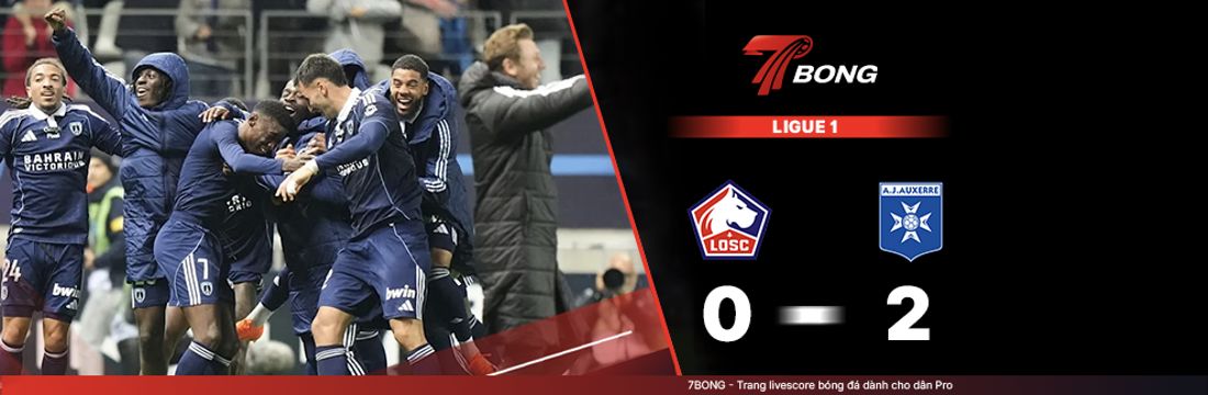 7BONG highlight: Lille VS Auxerre [18-05-26] • French Ligue 1
