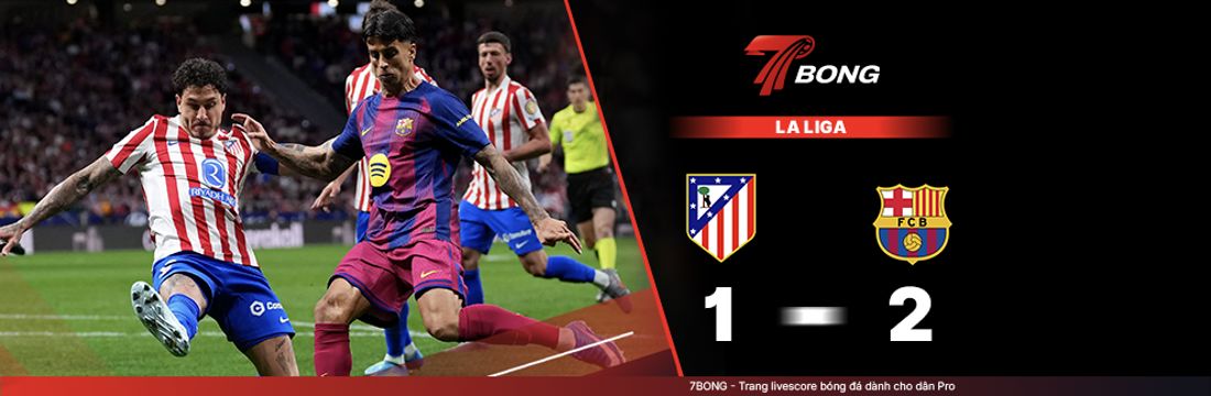 7BONG highlight: Atletico Madrid VS Barcelona [05-04-26] • Spanish La Liga
