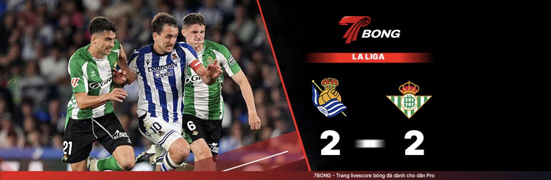 7BONG highlight: Real Sociedad VS Real Betis [10-05-26] • Spanish La Liga