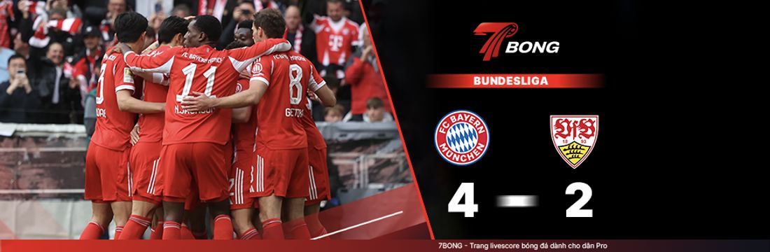 7BONG highlight: Bayern Munich VS Stuttgart [19-04-26] • Bundesliga