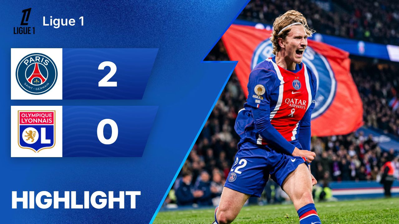 Xem lại | PSG 2 - 0 Lyon | Ligue 1 2026/2027