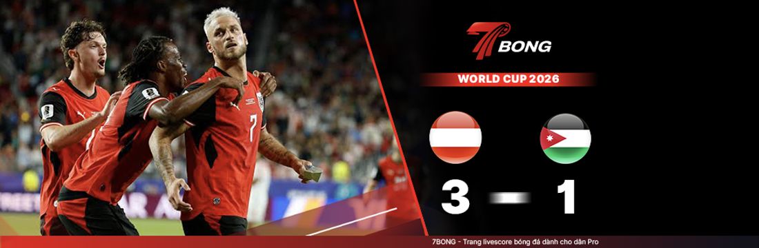 7BONG highlight: Austria VS Jordan [17-06-26] • FIFA World Cup 