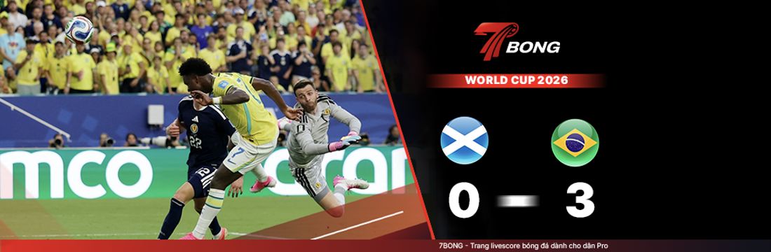 7BONG highlight: Scotland VS Brazil [25-06-26] • FIFA World Cup