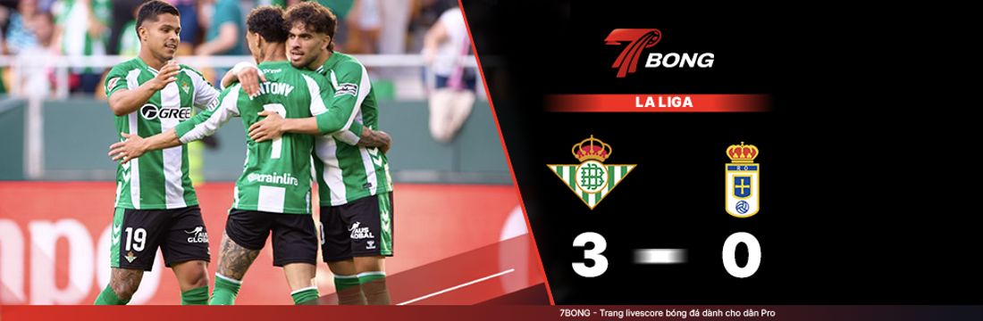 7BONG highlight: Real Betis VS Real Oviedo [03-05-26] • Spanish La Liga