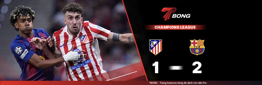 7BONG highlight: Atletico Madrid VS Barcelona [15-04-26] • UEFA Champions League