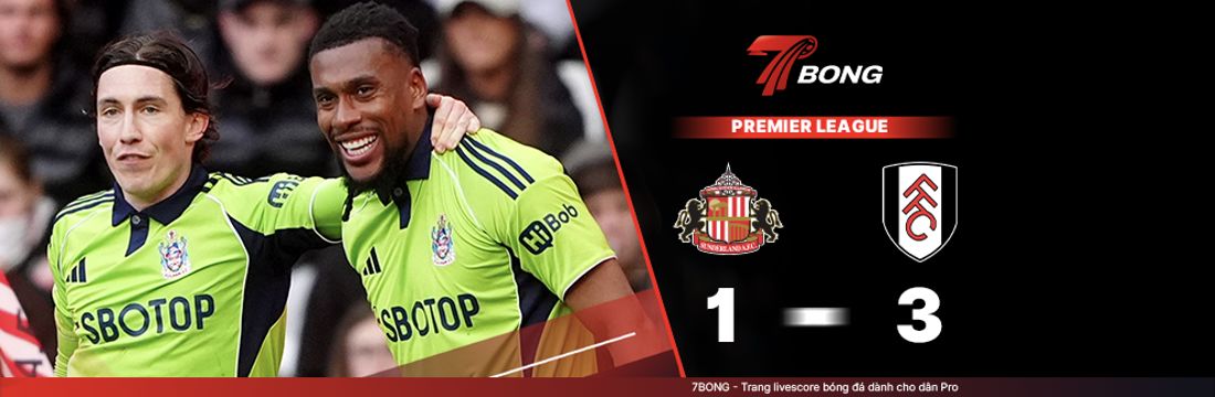 7BONG highlight: Sunderland VS Fulham [22-01-26] • English Premier League