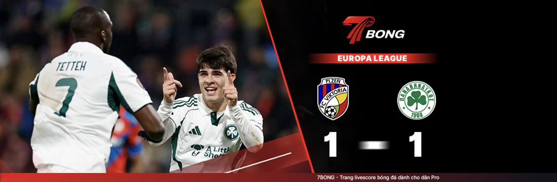 7BONG highlight: FC Viktoria Plzen VS Panathinaikos [27-02-26] • UEFA Europa League