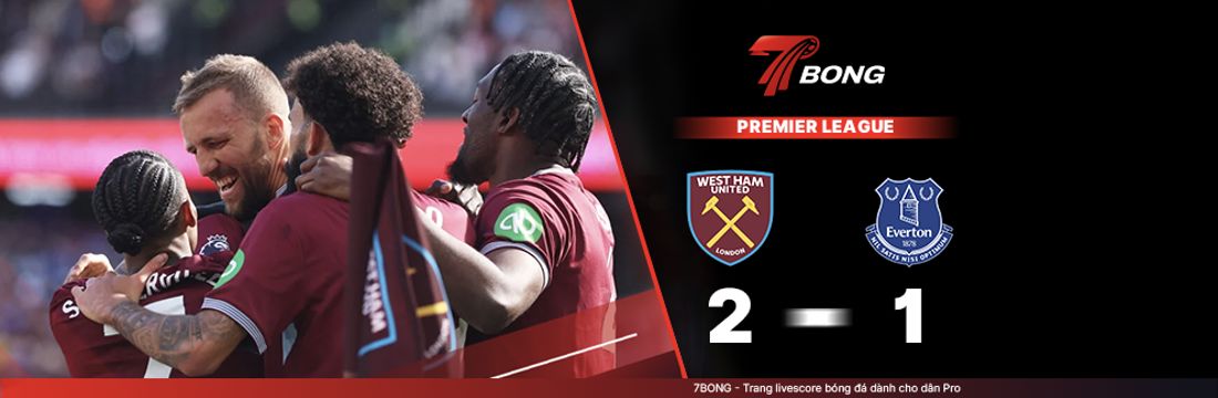 7BONG highlight: West Ham VS Everton [25-04-26] • English Premier League 