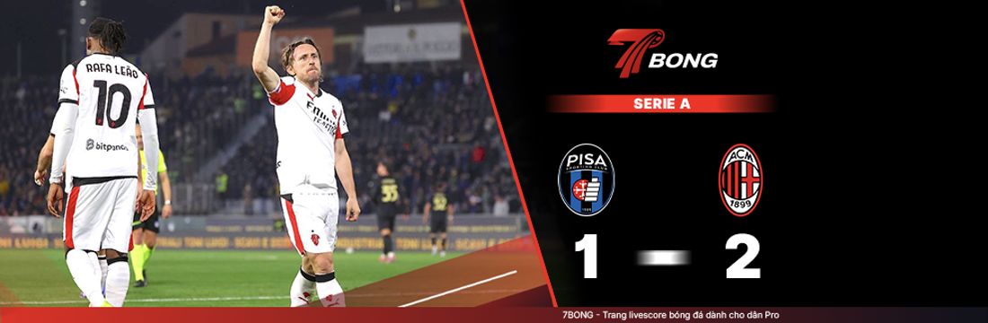 7BONG highlight: Pisa VS AC Milan  [14-02-26] • Italian Serie A