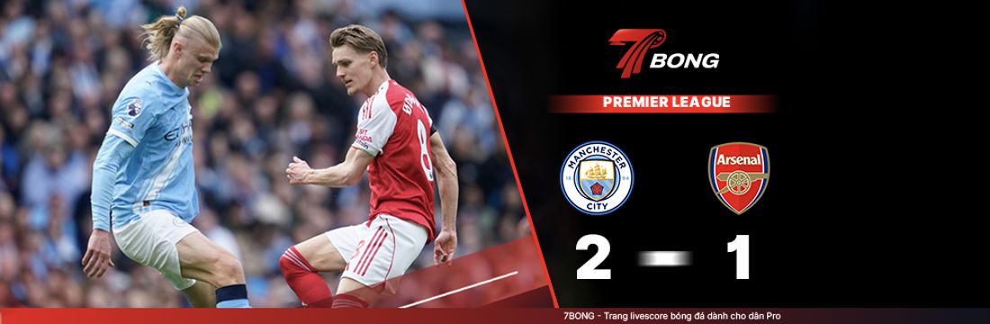 7BONG highlight: Man City VS Arsenal [19-04-26] • English Premier League